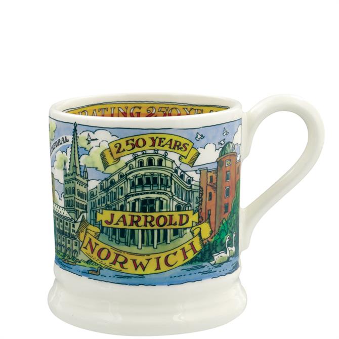 Emma Bridgewater Jarrold 250th Anniversary Limited Edition Half Pint Mug